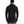 Load image into Gallery viewer, Person wearing a black hoodie from behind on a white background
