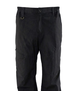 Black pants on a white background