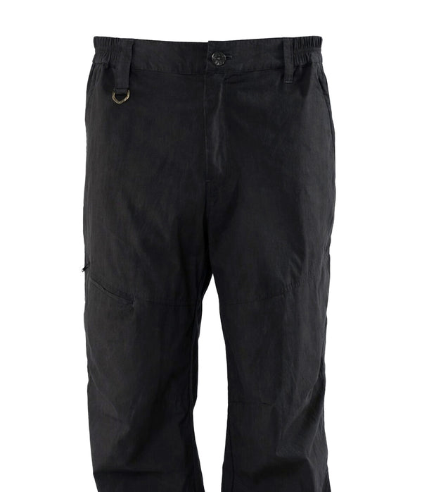 Black pants on a white background