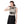 Load image into Gallery viewer, plant dyed cropped women sleeveless vest with high flared collar.  Zippers along waist line.  Hand cast snake claw front zipper pull. 
