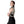 Load image into Gallery viewer, plant dyed cropped women sleeveless vest with high flared collar. Zippers along waist line. Hand cast snake claw front zipper pull.
