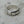 Load image into Gallery viewer, Handmade silver ring band with brutaliste detail. Can be worn by a man or a woman, unisex and minimalist.
